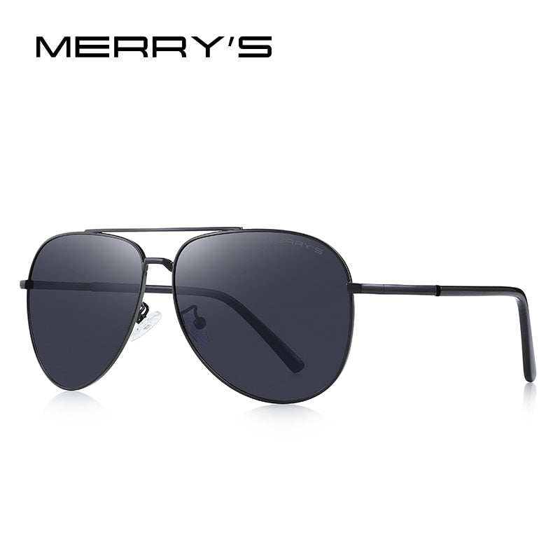 MERRYS DESIGN Men Pilot Sunglasses For Driving Fishing Classic HD Polarized Lens Mens Eyewear UV400 Protection S8336