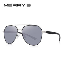 MERRYS DESIGN Men Classic Sunglasses HD Polarized Pilot Sun glasses For Driving Fishing TR90 Legs UV400 Protection S8258