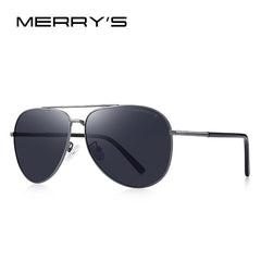 MERRYS DESIGN Men Pilot Sunglasses For Driving Fishing Classic HD Polarized Lens Mens Eyewear UV400 Protection S8336