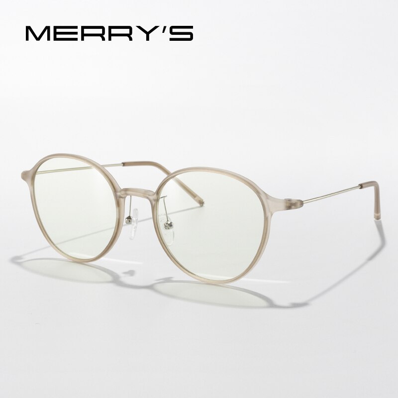 MERRYS DESIGN Women Vintage Oval Glasses Frames Optics Frame  TR90 Eyewear Prescription Glasses Optical Eyewear S2381