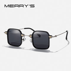 MERRYS DESIGN Retro Square Steampunk Sunglasses Glasses Frame Men Women Luxury Retro Small Frame Eyewear Eyeglasses S2857