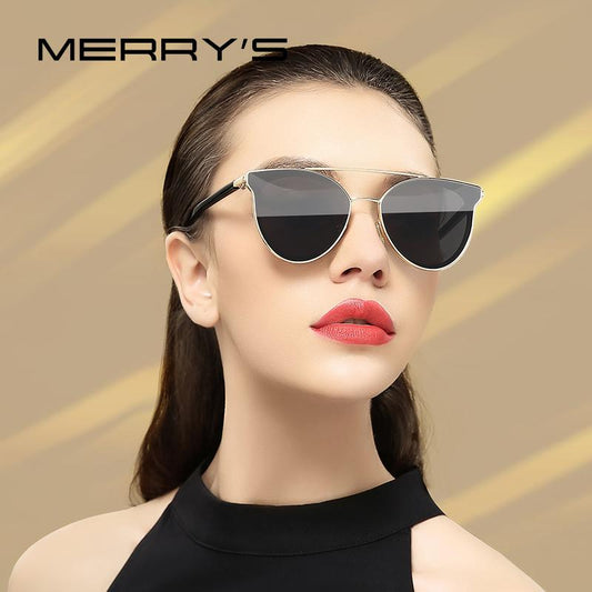 MERRYS DESIGN Women Fashion Cat Eye Sunglasses Ladies Luxury Brand Trending Sun glasses UV400 Protection S8085N