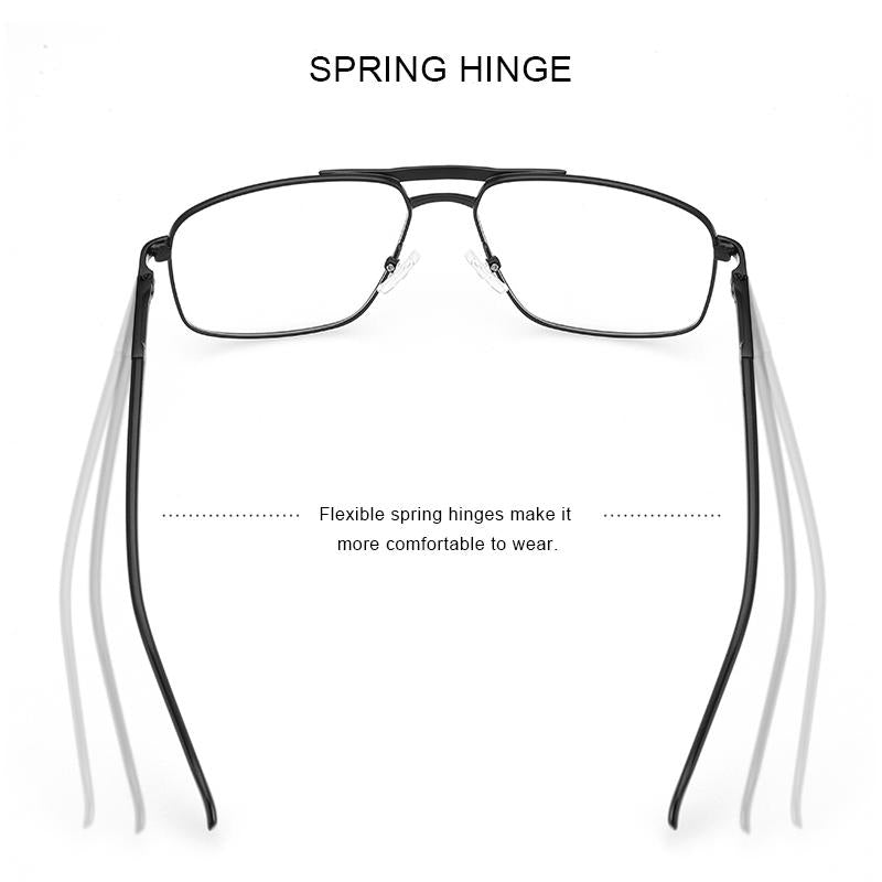 MERRYS DESIGN Men Classic Square Glasses Optics Frame Luxury Double Bridge Prescription Glasses Frames Optical Eyewear S2012