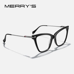 MERRYS DESIGN Women Cat Eye  Glasses Frames Acetate Eyewear Retro Oversized Optics Frame Glasses Optical Eyewear S2421