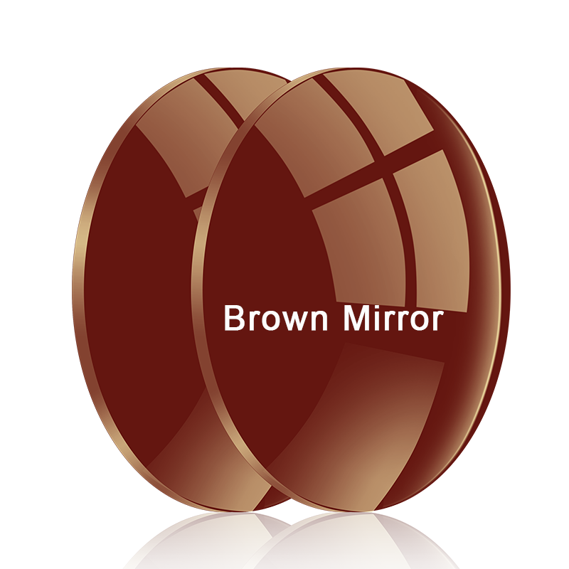 Single Vision / Polarized Brown Mirror Lenses