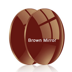 Single Vision / Polarized Brown Mirror Lenses