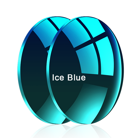 Single Vision / Polarized Ice Blue Mirror Lenses