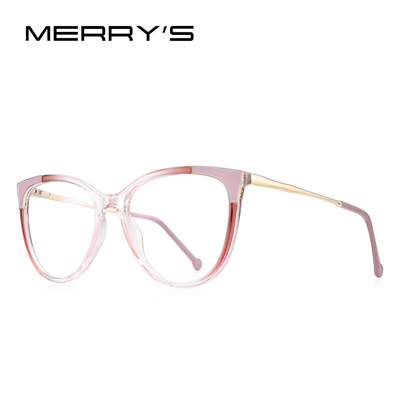 MERRYS DESIGN Women Fashion Cat Eye Glasses Frame Ladies Retro Eyeglasses Myopia Prescription Optical Eyewear S2247