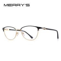 MERRYS DESIGN Women Fashion Cat Eye Glasses Frame Retro Eyeglasses Myopia Prescription Optical Eyewear S2117