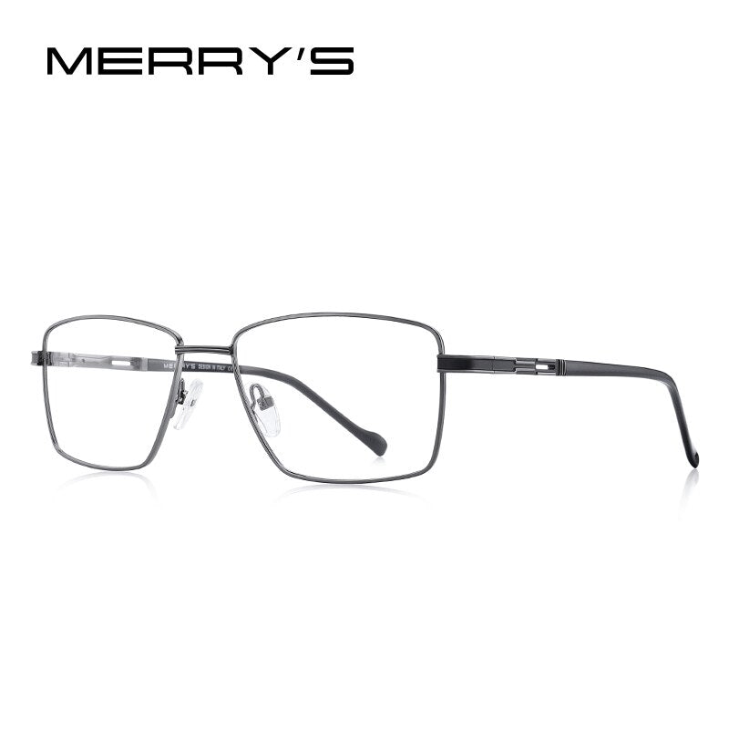 MERRYS DESIGN Men Luxury Glasses Frame Myopia Prescription Eyeglasses Optical Frame Business Style S2107
