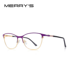 MERRYS DESIGN Women Fashion Trending Cat Eye Glasses Full Frame Ladies Myopia Eyewear Prescription Optical Eyeglasses S2108