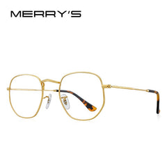 MERRYS DESIGN Classic Square Glasses Frames For Men Women Ultralight Myopia Prescription Eyeglasses S8812