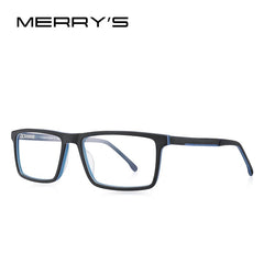 MERRYS DESIGN Men Square Classic Glasses Frames Acetate Optics Frame Luxury Prescription Glasses Frames Optical Eyewear S2944