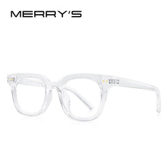 MERRYS DESIGN Classic Fashion Square Ray Blue Light Blocking Glasses For Men Women Anti-Blue Light Computer Glasses S2309FLG