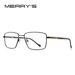 MERRYS DESIGN Men Luxury Glasses Frame Myopia Prescription Eyeglasses Optical Frame Business Style S2107