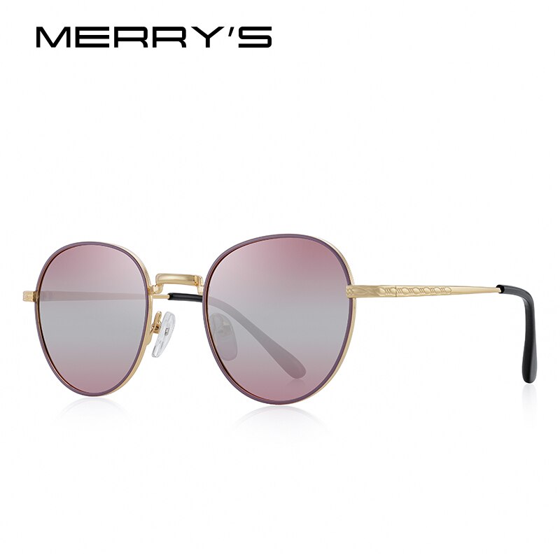 MERRYS DESIGN Girls Oval Polarized Sunglasses Kids Sunglasses Girls Polarized Alloy Frames UV400 Protection S7227