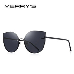 MERRYS DESIGN Women Fashion Cat Eye Sunglasses Rimless Frames Ladies Luxury Brand Trending Sun glasses UV400 Protection S8099N
