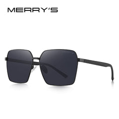 MERRYS DESIGN Men Classic Luxury Brand Square Sunglasses HD Polarized Sun glasses For Driving TR90 Legs UV400 Protection S8311