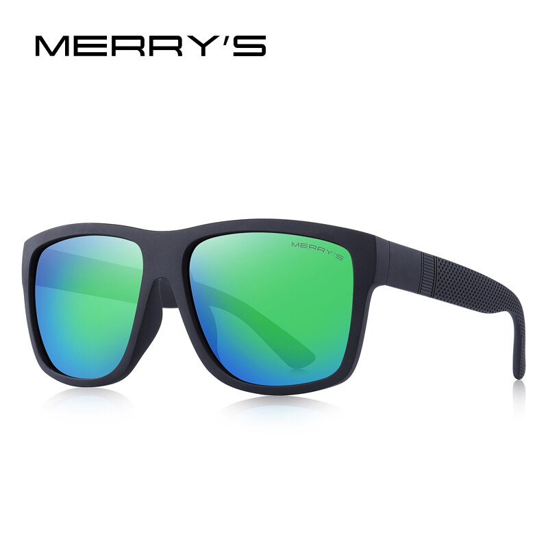 MERRYS DESIGN Men Classic Polarized Sunglasses Male Vintage Square Sun Glasses UV400 Protection S3008