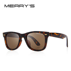 MERRYS DESIGN Men/Women Classic Retro Rivet Polarized Sunglasses 100% UV Protection S8140