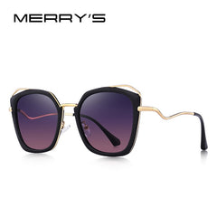 MERRYS DESIGN Women Luxury Brand Cat Eye Sunglasses Ladies Fashion Polarized Sun glasses UV400 Protection S6225