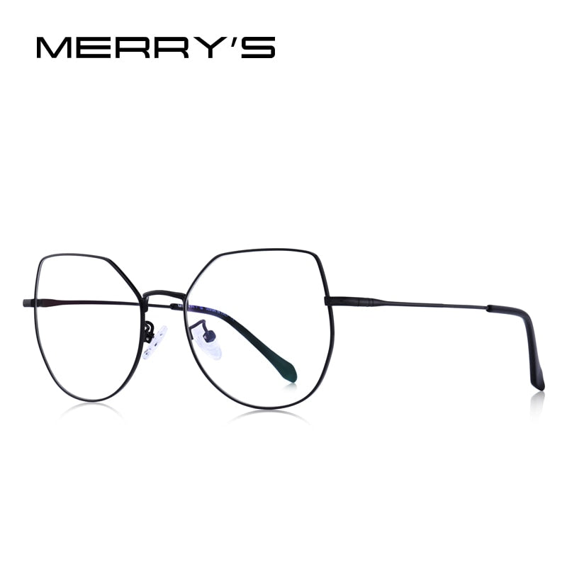 MERRYS DESIGN Women Fashion Optical Frames Ultralight Cat Eye Myopia Prescription Eyeglasses S2025