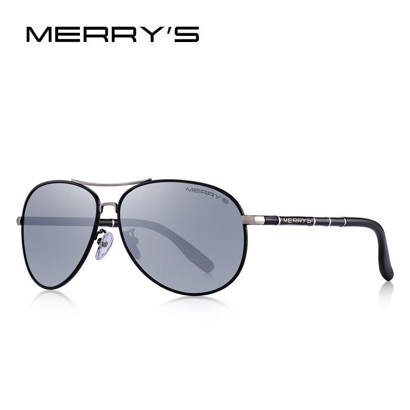 MERRYS DESIGN Men Classic Pilot Sunglasses HD Polarized Sunglasses For Men Luxury Shades UV400 Protection S8766