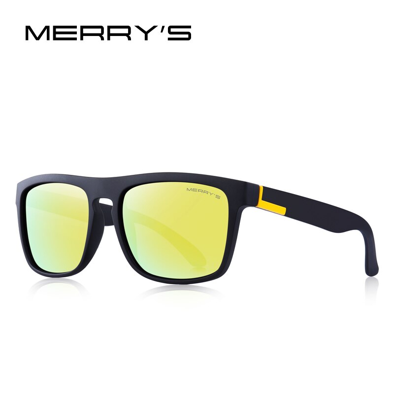 MERRYS DESIGN Men Polarized Sunglasses Driver Shades Male Vintage Sun Glasses For Men Spuare Mirror Summer UV400 Oculos S3001