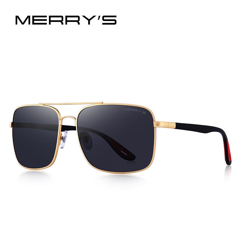 MERRYS DESIGN Men Classic Luxury Brand Sunglasses HD Polarized Sun glasses For Driving TR90 Legs UV400 Protection S8181