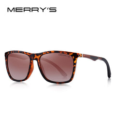 MERRYS DESIGN Men HD Polarized Sunglasses Sports Fishing Eyewear Aluminum Alloy Legs UV400 Protection S8186