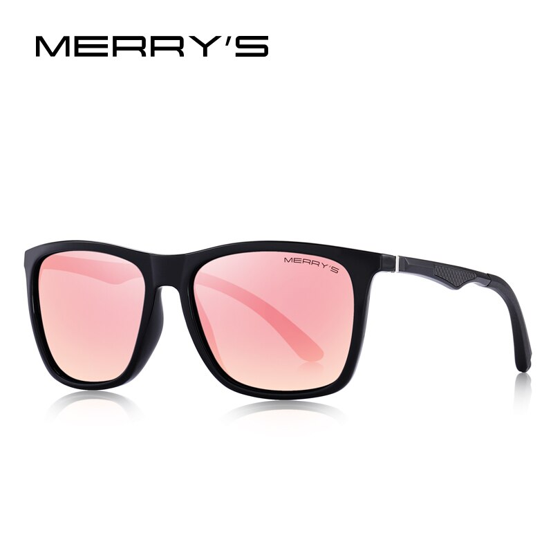MERRYS DESIGN Men HD Polarized Sunglasses Sports Fishing Eyewear Aluminum Alloy Legs UV400 Protection S8186