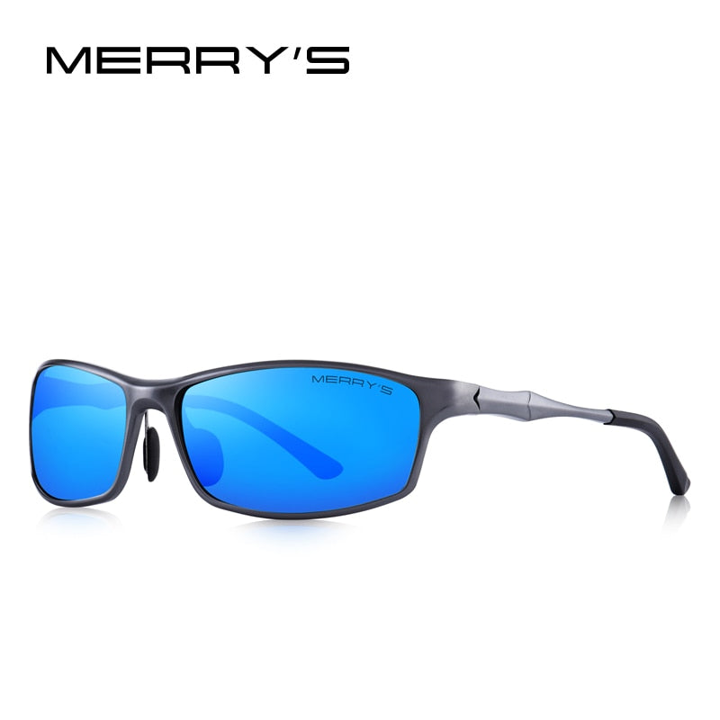 MERRYS DESIGN Men Classic Aluminum Alloy Sunglasses HD Polarized Sunglasses For Men Outdoor Sports UV400 Protection S8266