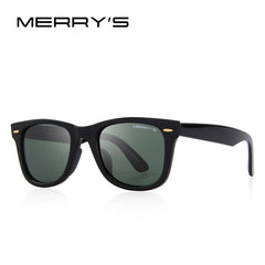 MERRYS DESIGN Men/Women Classic Retro Rivet Polarized Sunglasses 100% UV Protection S8140