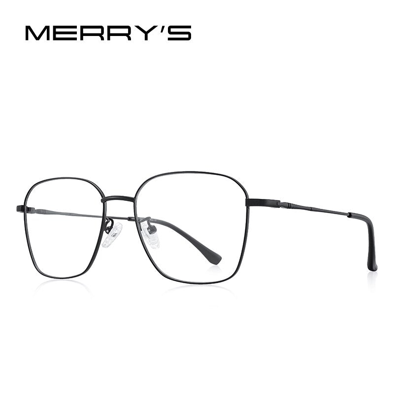 MERRYS DESIGN Men Women Fashion Trending Square Glasses Frame Unisex Myopia Prescription Optical Eyeglasses S2029
