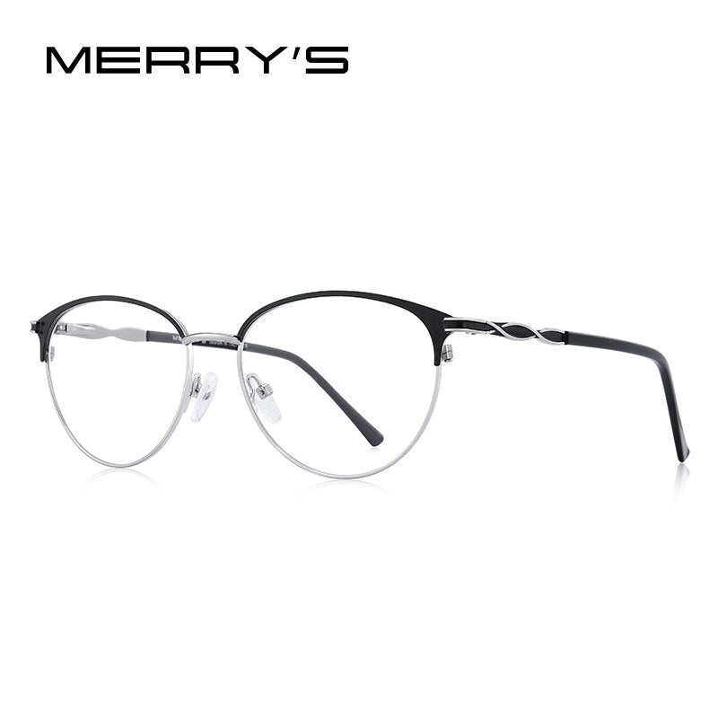 MERRYS DESIGN Women Retro Cat Eye Glasses Frame Ladies Fashion Eyeglasses Myopia Prescription Optical Eyewear S2124