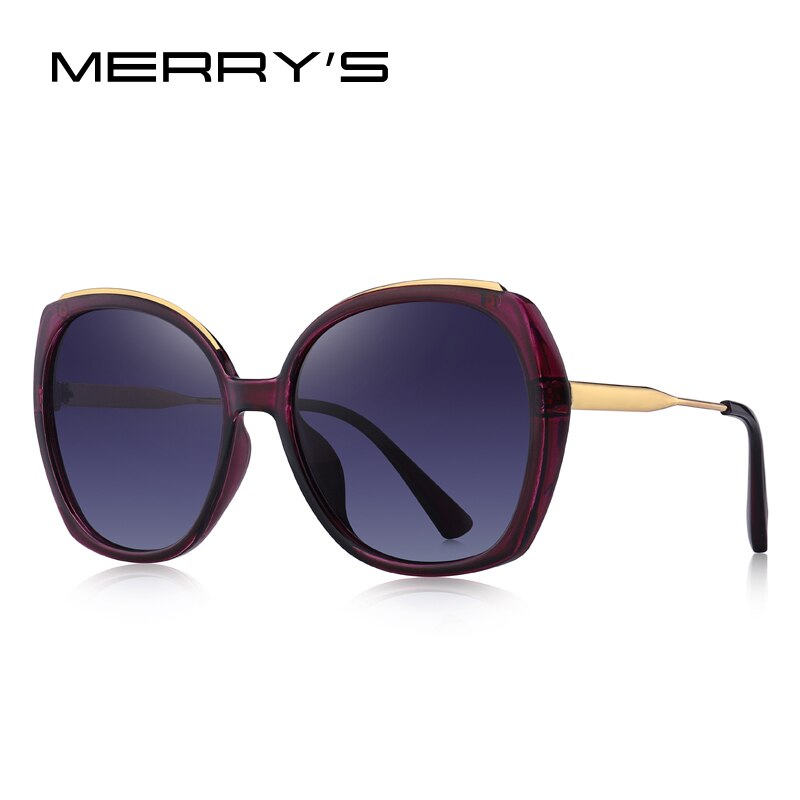 MERRYS DESIGN Women Luxury Brand Trending Gradient Sunglasses Ladies Fashion Polarized Sun glasses UV400 Protection S6323