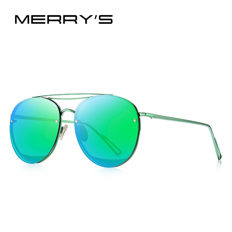 MERRYS DESIGN Women Fashion Oval Sunglasses Rimless Frames Ladies Luxury Brand Trending Sun glasses UV400 Protection S8096N