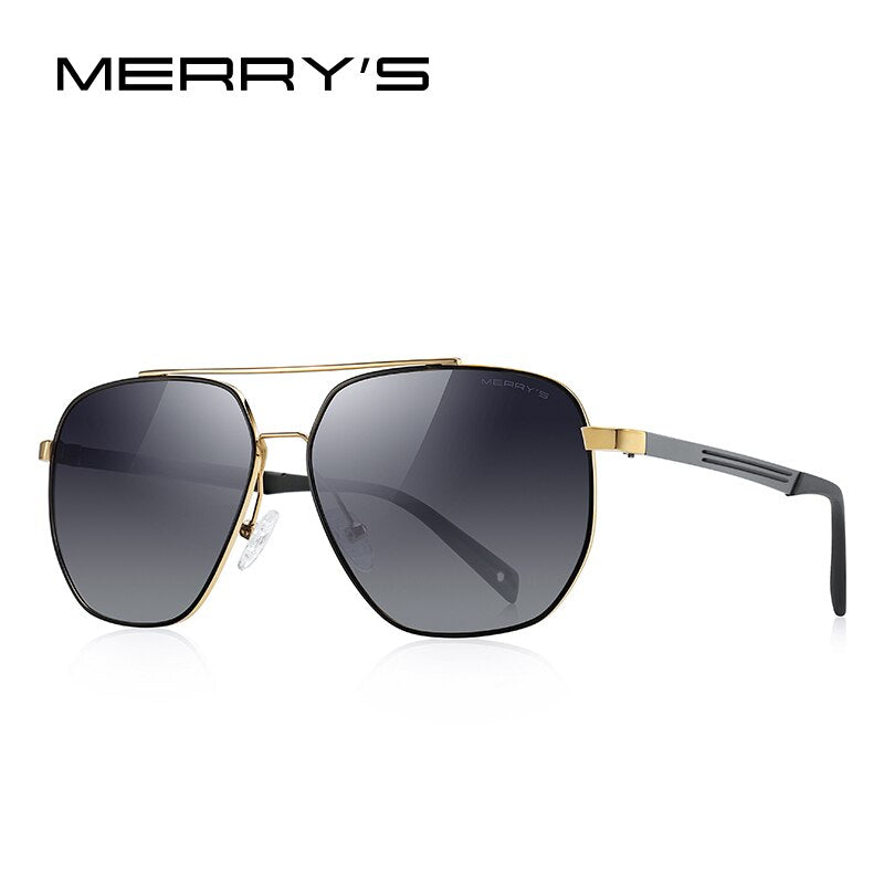 MERRYS DESIGN Men HD Polarized Square Sunglasses For Driving Classic Fishing Shades Sunglasses UV400 S8315