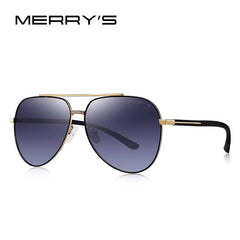 MERRYS DESIGN Men Classic Pilot Sunglasses HD Polarized Lens Men Eyewear For Driving Fishing UV400 Protection S8144