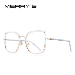 MERRYS DESIGN Women Retro Cat Eye Glasses Frame Ladies Fashion Eyeglasses Myopia Prescription Optical Eyewear S2605