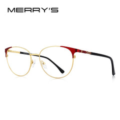 MERRYS DESIGN Women Retro Cat Eye Glasses Frame Ladies Fashion Eyeglasses Myopia Prescription Optical Eyewear S2126