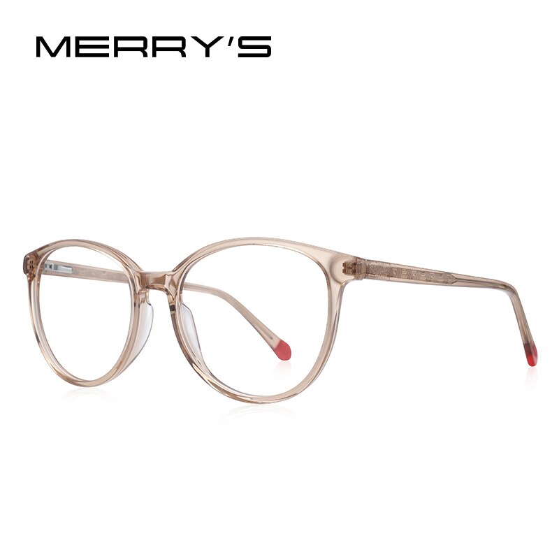 MERRYS DESIGN Women Cat Eye Glasses Frames Fashion Acetate Eyewear Retro Ladies Optica Prescription Glasses Frames S2316