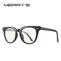 MERRYS DESIGN Classic Fashion Square Ray Blue Light Blocking Glasses For Men Women Anti-Blue Light Gaming Computer Glasses S2506