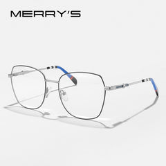 MERRYS DESIGN Women Retro Glasses Frame Fashion Women Diamond Luxury Glasses Frames Myopia Prescription Eyeglasses S2509