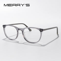 MERRYS DESIGN Girls Blue Light Blocking Glasses Oval Cat Eye Boys Computer Glasses Acetate Glasses Frames S7256FLG
