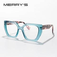 MERRYS DESIGN Women Cat Eye Glasses Fashion Acetate Eyewear Optics Frame Prescription Glasses Frames Optical Eyewear S2525