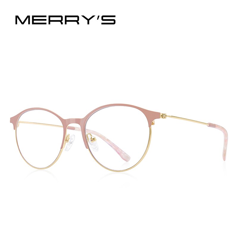 MERRYS DESIGN Classic Women Blue Light Blocking Vintage Cat Eye Glasses Fashion Anti-Blue Light Eyeglasses S2133FLG