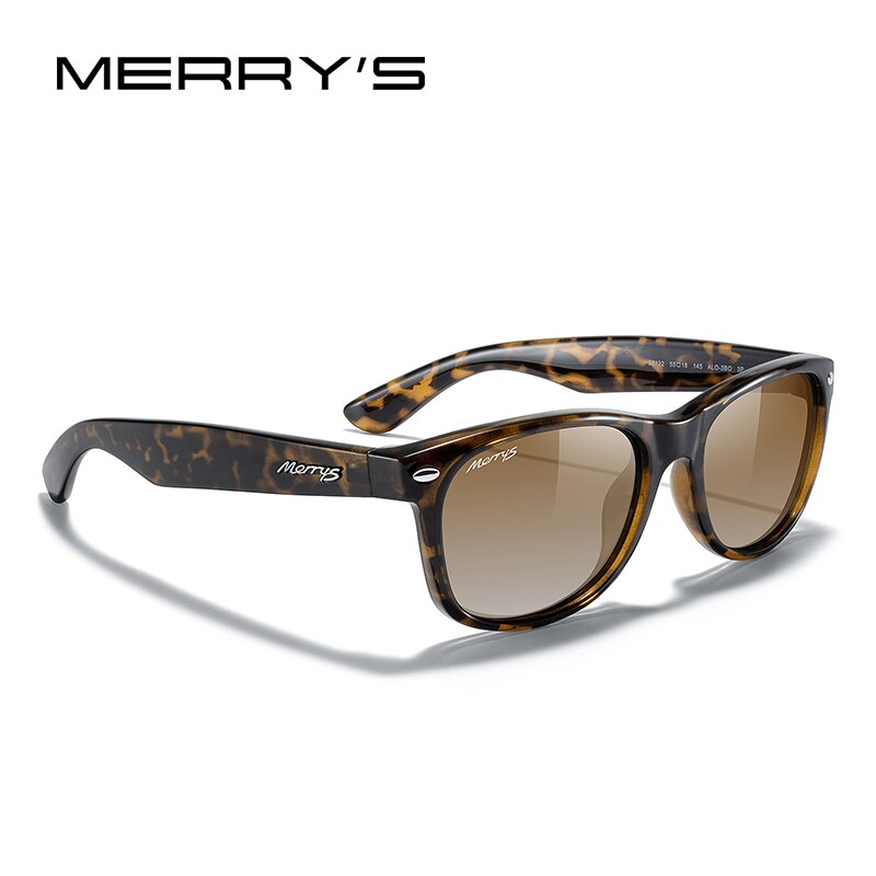 MERRYS DESIGN Classic Retro Rivet Polarized Sunglasses For Men Women Luxury Brand Driving Sunglasses UV400 S6132