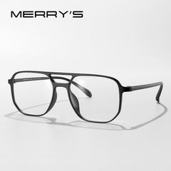 MERRYS DESIGN Men Square Glasses Frame Women Eyewear Optics Frame Prescription Glasses Frames Optical Eyewear S2135