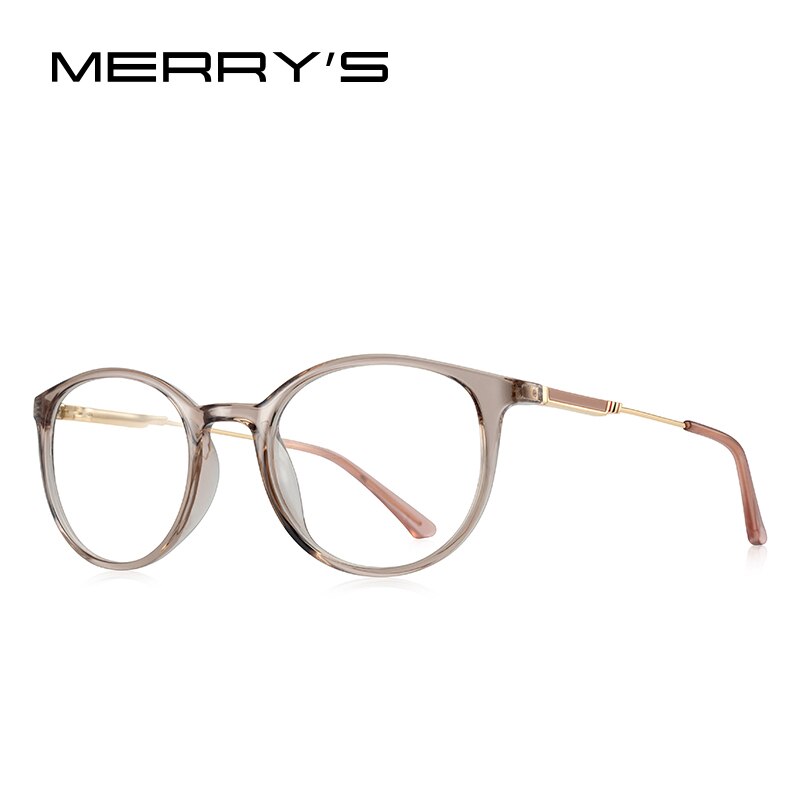MERRYS DESIGN Women Vintage Oval Glasses Frames TR90 Eyewear Optics Frame Prescription Glasses Optical Eyewear S2970